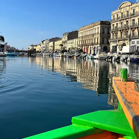 2p A Avec Parking Prive, Vue Sur Canal - Fr-1-338-614 * Sète